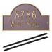 Arch Marker Standard Lawn Plaque  15.75"  x 9.25" 