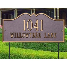 Hillsboro Estate Lawn Plaque25"  x 12" 