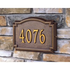 Williamsburg Metal Standard Wall Plaque 14" x 10.25" x 1.25" 