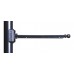 Ladder Rest Bar w/ Round Post  Adapter<br > 19.375" x4.75" x3.125" 