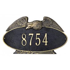Eagle Oval Standard  Wall Plaque16"  x 9.25" 