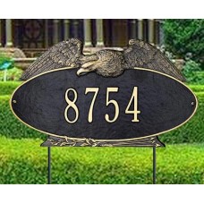 Eagle Oval Standard  Lawn Plaque