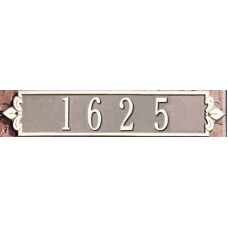 Lyon Horizontal Estate Wall Plaque 25" x 6"