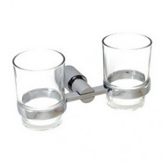 3200 Series - Solid Brass Double Glass Holder