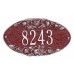 Rose Oval Standard Wall Plaque13.5"  x 7.75" 