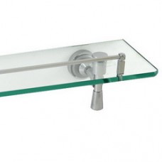 5100 Series - Solid Brass Glass Shelf