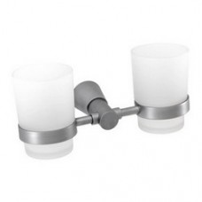 5500 Series -Solid Brass  Double Glass Holder