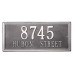 Double Line Estate Wall Plaque  23.25"  x 10" 