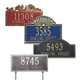 Metal Address Plaques