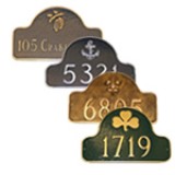 Arch Metal Plaques