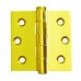 2.5 inch x 2.5 inch x 2mm Residential Solid Brass Door Hinge