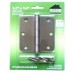 3.5" x3.5" x2.0mm 5/8"  Radius  Corner Stainless Steel Hinges