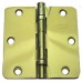 3.5"  x 3.5" x2.2mm Heavy Duty Lifetime Finish Steel Hinge