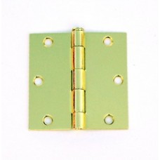 3.5"  x 3.5" x2.2mm Residential Lifetime Finish Steel Hinges