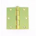 3.5"  x 3.5" x2.2mm Residential Lifetime Finish Steel Hinges