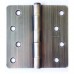 4"  x 4" x2.2mm 1/4"  Corner Antique Brass Finish Steel Hinge