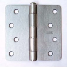 4"  x 4" x2.2mm Residential Satin Nickel Finish Steel Hinges