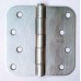 4"  x 4" x2.2mm Residential Satin Nickel Finish Steel Hinges