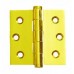 3.5 inchx 3.5inch x 2mm Residential Solid Brass Door Hinge