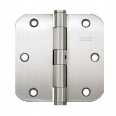 3.5" x3.5"  5/8"  Round Corner Non Removable Stainless Steel Hinge