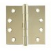 4 x 4 x 2.5mm  Solid Brass Door Hinges