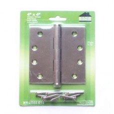 4 inch x 4 inch x 2.5mm   Brass Hinges