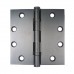 4.5inch x 4.5inch x 2.5mm  Dark Oxidized Oil Solid Brass Hinges