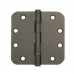 4.5inch x 4.5inch x 2.5mm 5/8"  Radius Solid Brass Hinges