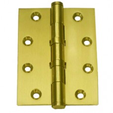 4inch x 3inch x 3mm Commercial Solid Brass Door Hinge