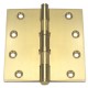 4 inch x 4 inchx3mm Commercial Solid Brass Door  Hinge