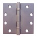 4"  x 4"  x 3.3mm Dark Oxidized Oil Rubbed Finish Steel Hinges