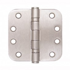 4" x4" x3.3 5/8"  Radius Satin Nickle Finish  Steel Hinge