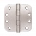 4" x4" x3.3 5/8"  Radius Satin Nickle Finish  Steel Hinge