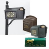 Signs and Ornaments for Mailbox