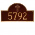 Classic Arch with  Cross Plaque 10.25" x 16.5"