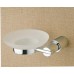 3200 Series - Solid Brass Soap Dish with Glass